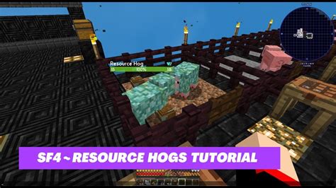how to get resource hogs in sky factory 4